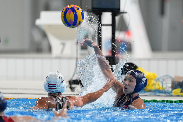 (SP)CHINA-HAINAN-SANYA-ASIAN BEACH GAMES-WATER POLO-WOMEN'S ROUND-ROBIN FINAL-CHINA'S HONG KONG VS THAILAND(CN)