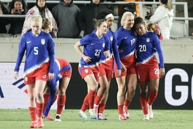 SheBelieves Cup: USA defeats Colombia 2-0