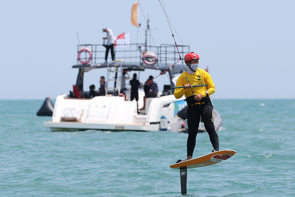 (SP)CHINA-HAINAN-SANYA-ASIAN BEACH GAMES-SAILING-FORMULA KITE MEN(CN)