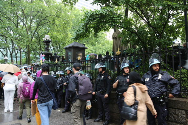 U.S.-MILITARY PARADE-PROTESTS