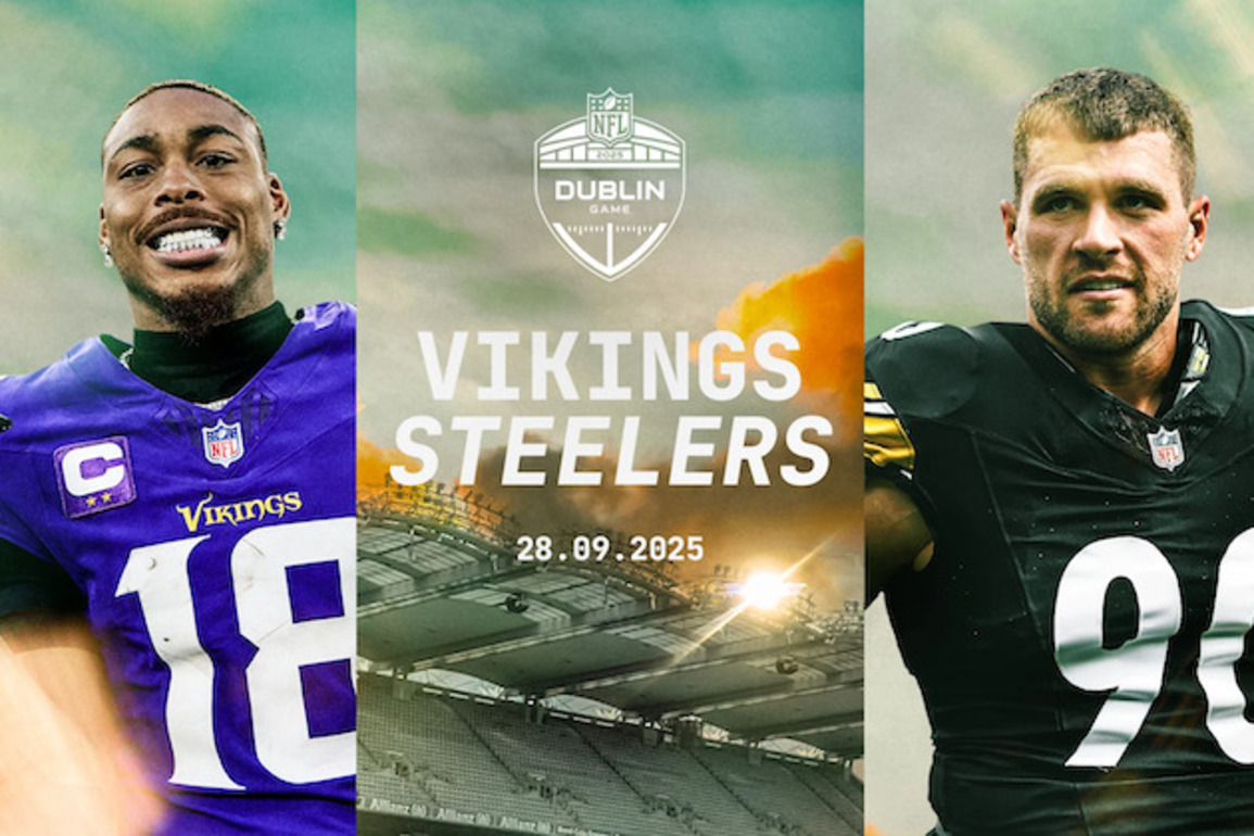 Touchdown in Dublin! NFL Fans Set to Pack Croke Park for Steelers–Vikings Clash