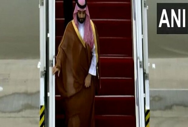 Saudi Arabian Crown Prince Mohammed bin Salman arrives in Delhi for G20