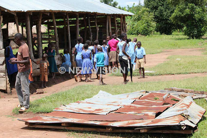  chools were also affected by the storm