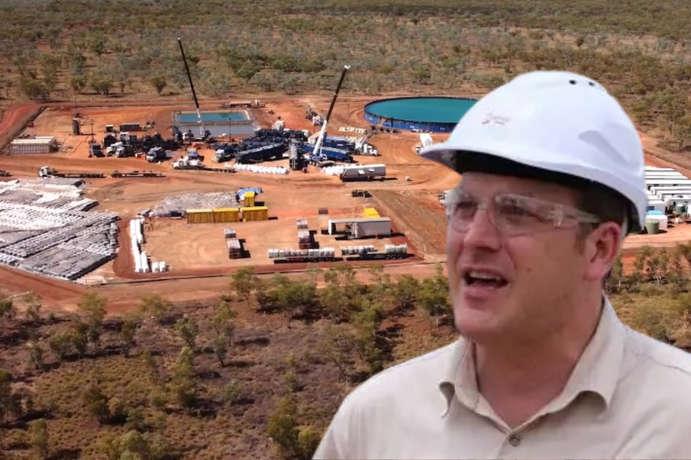 Beetaloo Energy targeting early gas sales from its Carpentaria pilot gas project in the Northern Territory. Pictured Beetaloo MD Alex Underwood. 