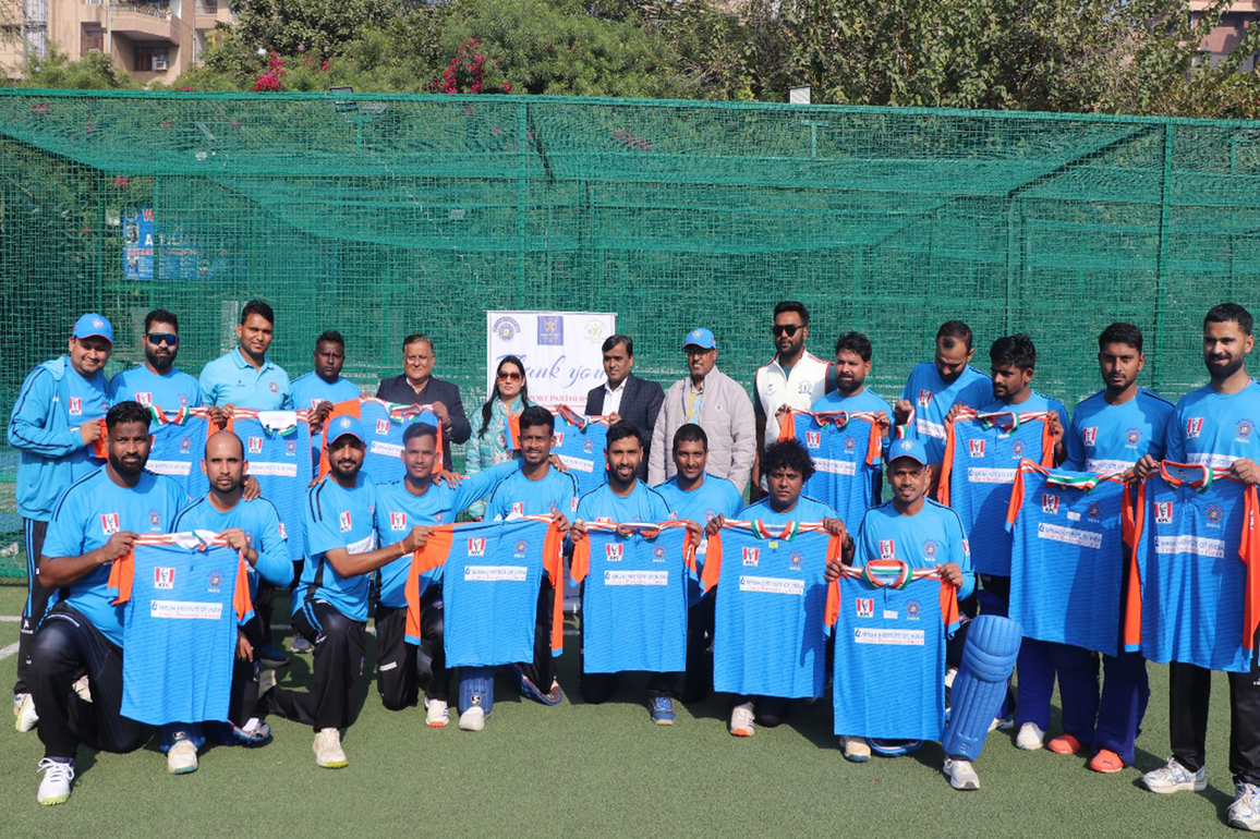 Indian Deaf Cricket Association unveils Team India jersey for three-match T20 Deaf cricket series