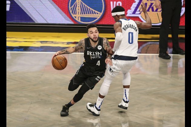 NBA roundup: Mavericks snap Nets' eight-game win streak