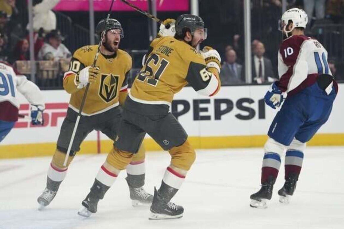 Golden Knights head to Cup Final after completing sweep of Avalanche