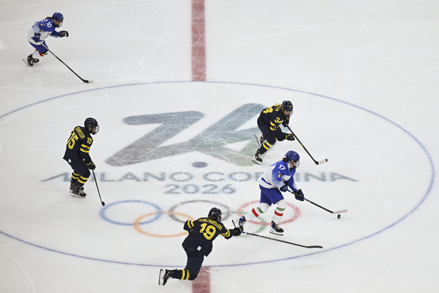 (MICO2026)ITALY-MILAN-OLYMPIC WINTER GAMES-ICE HOCKEY-WOMEN-PRELIMINARY ROUND-SWE VS ITA