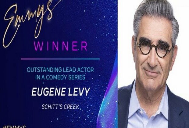 Eugene Levy wins Emmy for his portrayal in 'Schitt's Creek'