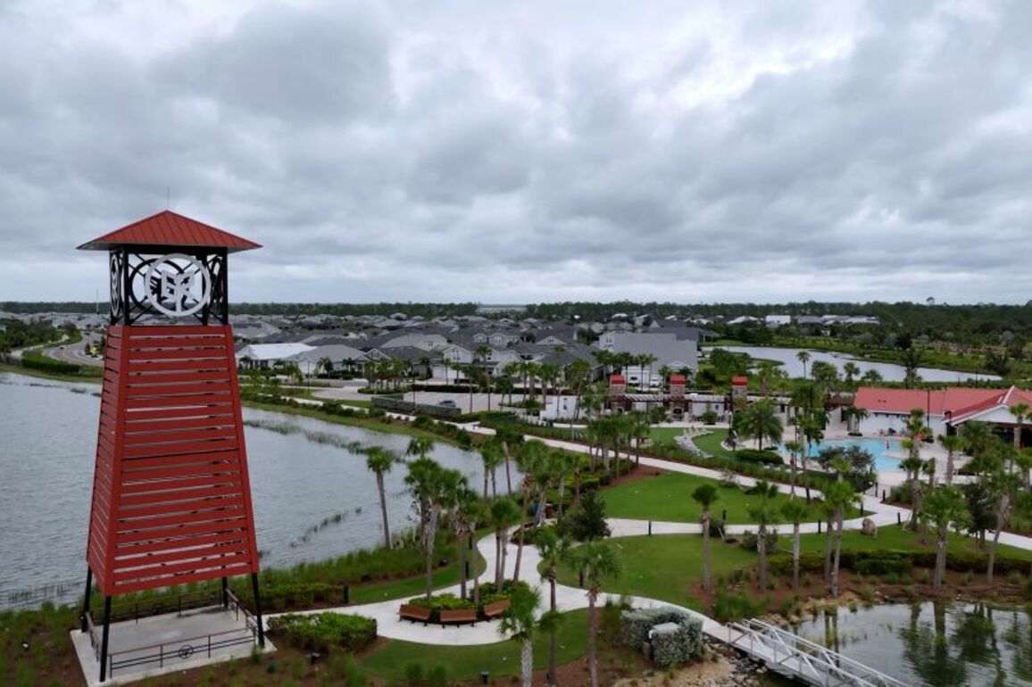 This Florida town was built to withstand high winds. See how it worked