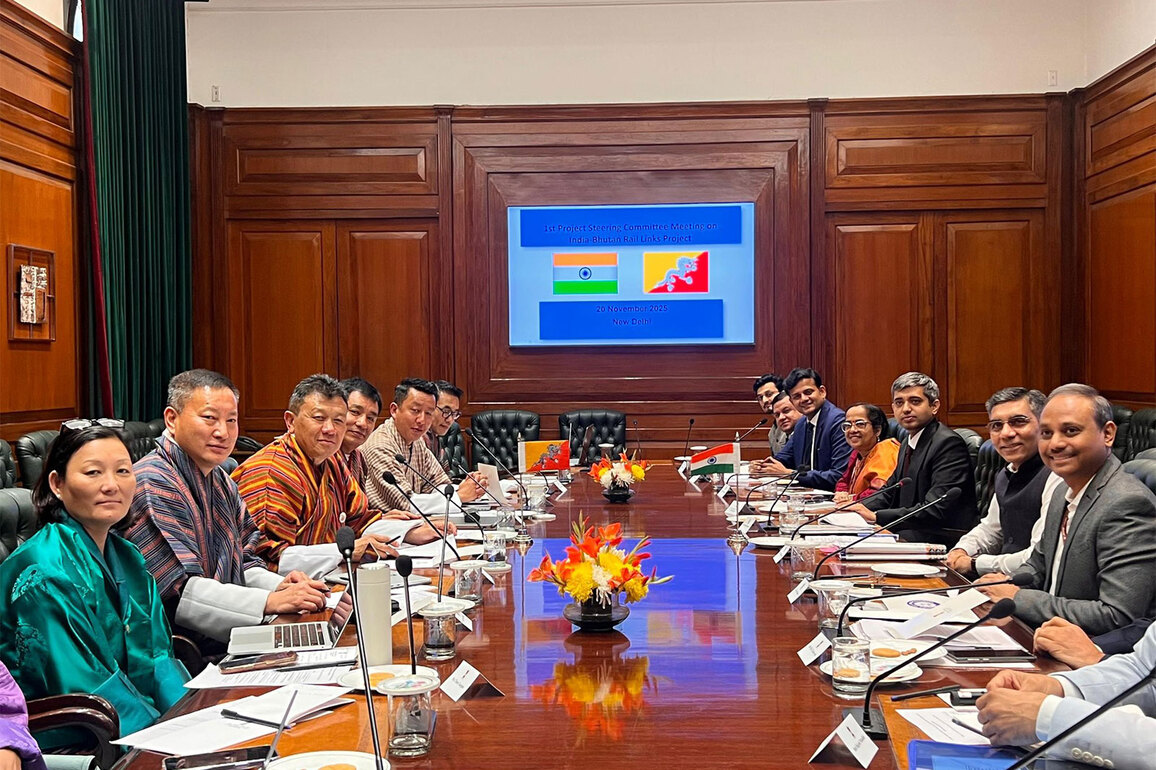 India-Bhutan hold first meeting on Bhutan Rail Links Project