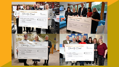 Midlands Construction Charity Ball distributes £160,000 to four local charities