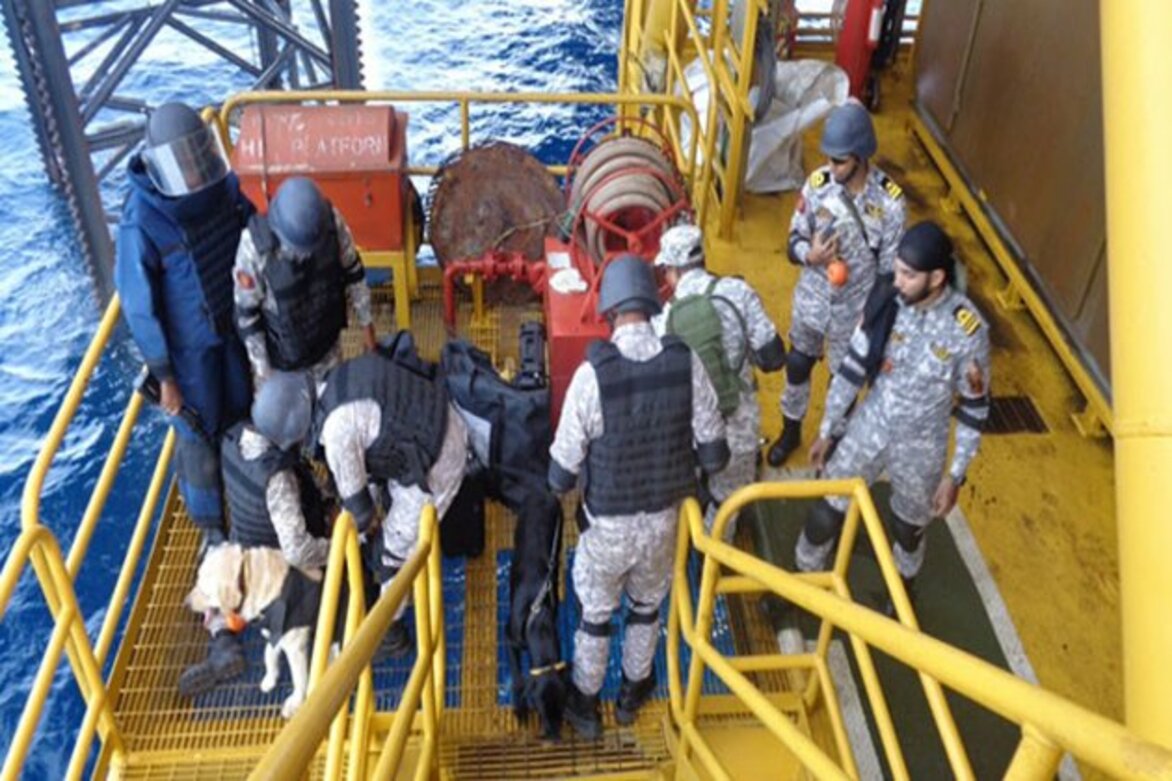 Indian Navy conducts bi-annual "Ex Prasthan" off Mumbai coast