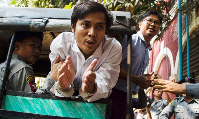 Myanmar court refuses to drop case against Reuters journalists Myanmar court refuses to drop case against Reuters journalists