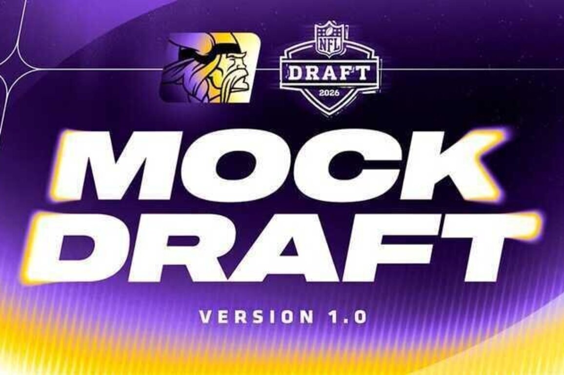 Vikings 2026 Mock Draft Tracker: Version 1.0