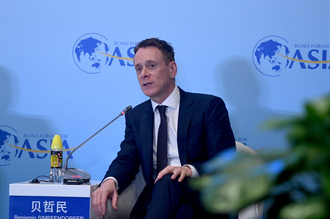 CHINA-HAINAN-BOAO FORUM FOR ASIA-PANEL DISCUSSION-GLOBAL SUPPLY CHAIN (CN)