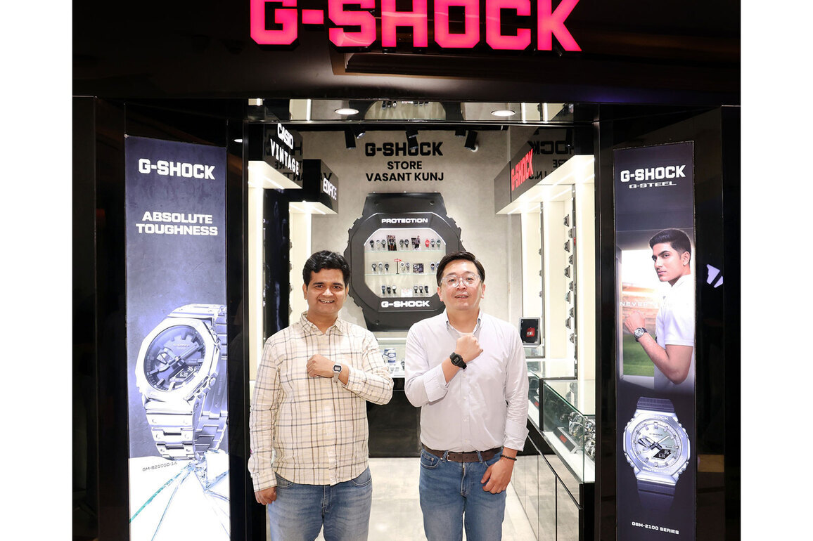 Casio Strengthens Retail Presence in the capital with the Launch of its First G-SHOCK Exclusive Store in South Delhi