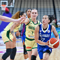 (SP)CHINA-SHENZHEN-BASKETBALL-FIBA WOMEN'S ASIA CUP-AUSTRALIA VS THE PHILIPPINES
