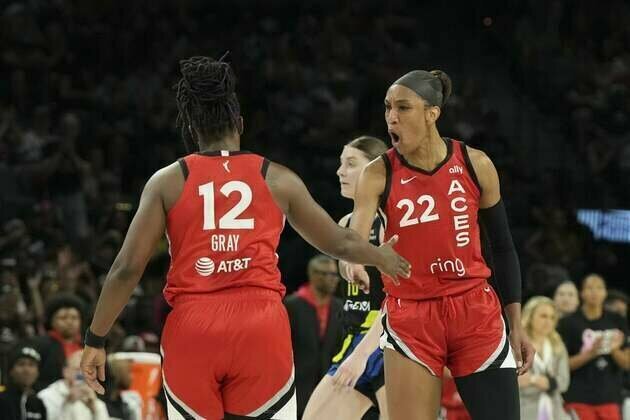 A'ja Wilson dominates Wings as Aces post seventh consecutive win