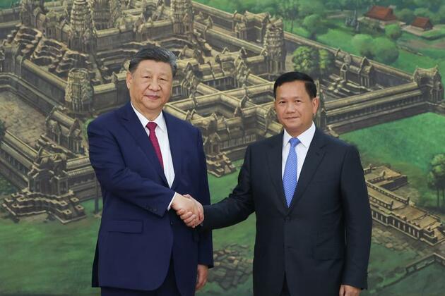 Xi holds talks with Cambodian Prime Minister Hun Manet