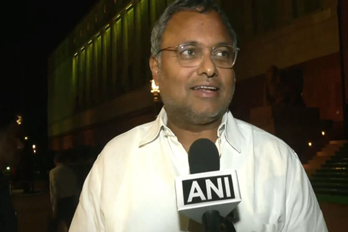 "He has still not categorically repudiated Trump's assertions": Karti Chidambaram on PM Modi's speech in LS