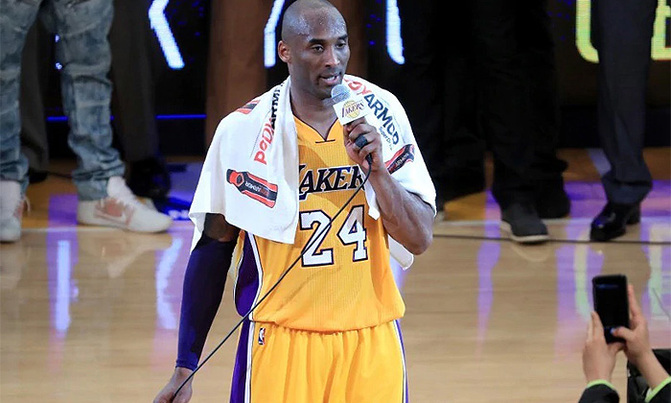 Kobe Bryant's towel fetches sh125m at auction Kobe Bryant's towel fetches sh125m at auction
