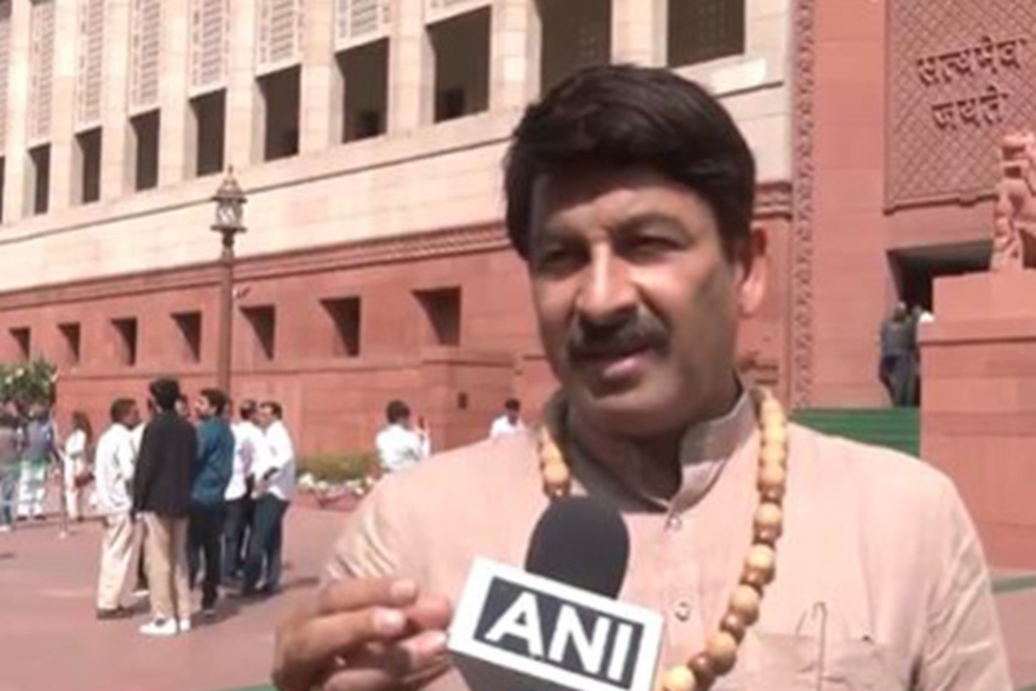 See their happiness whose lands were wrongly occupied: BJP's Manoj Tiwari welcomes passage of Waqf Bill in Parliament