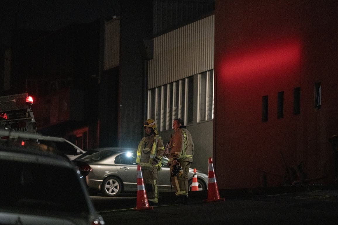 (SpotNews) NEW ZEALAND-AUCKLAND-FIRE