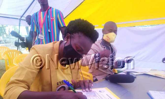 VIDEO: Stylish Anite picks nomination forms to retain her Parliamentary seat VIDEO: Stylish Anite picks nomination forms to retain her Parliamentary seat