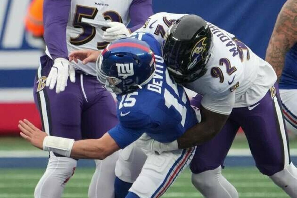 Ravens place DT Nnamdi Madubuike (neck) on IR
