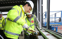 George Osborne visits Travis Perkins
