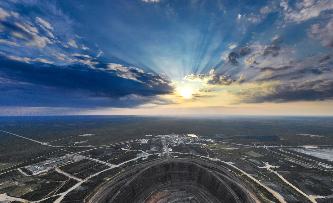 Lucara's Karowe mine in Botswana. 