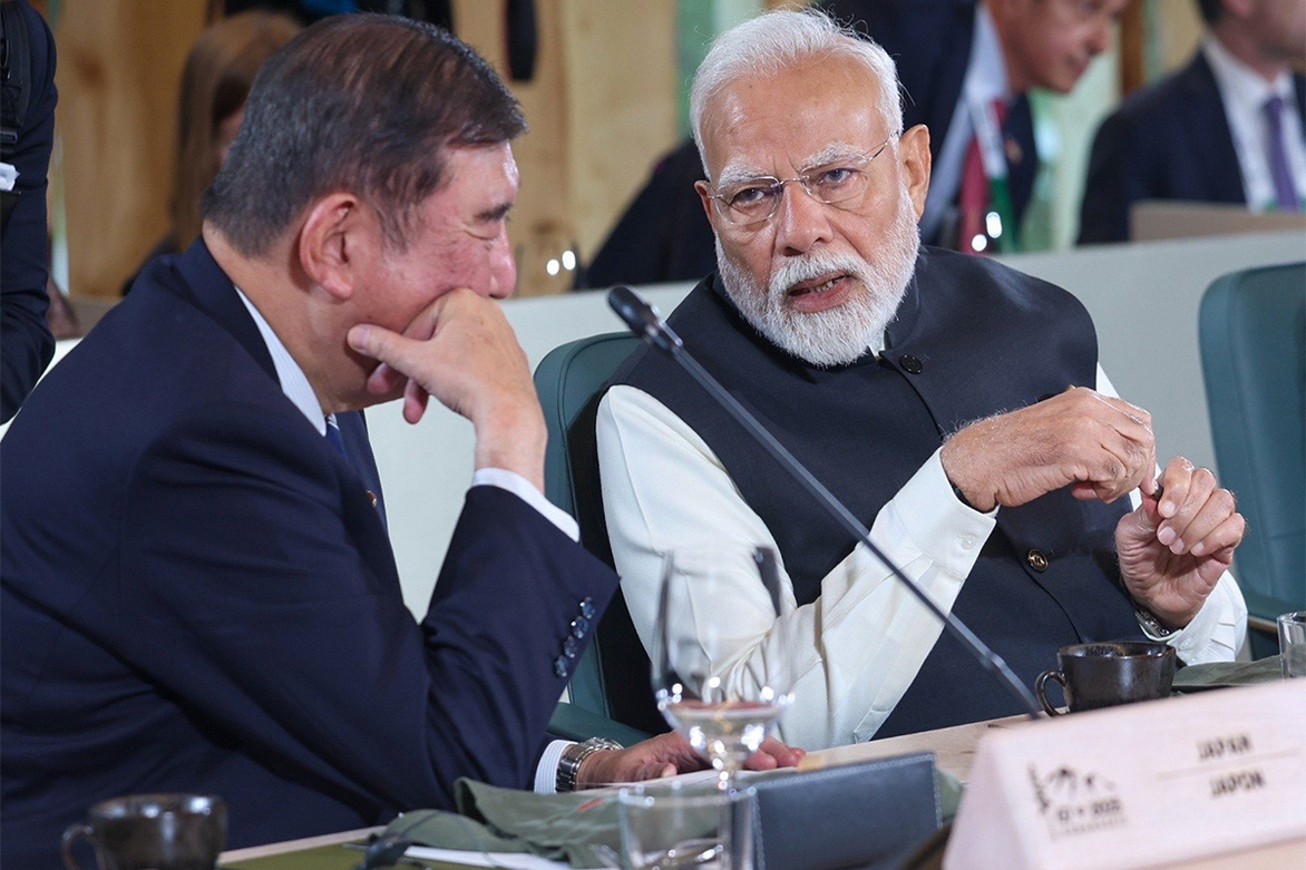 "India, Japan committed to deepening ties across sectors," says PM Narendra Modi after talks with Japanese PM Shigeru Ishiba at G7 summit