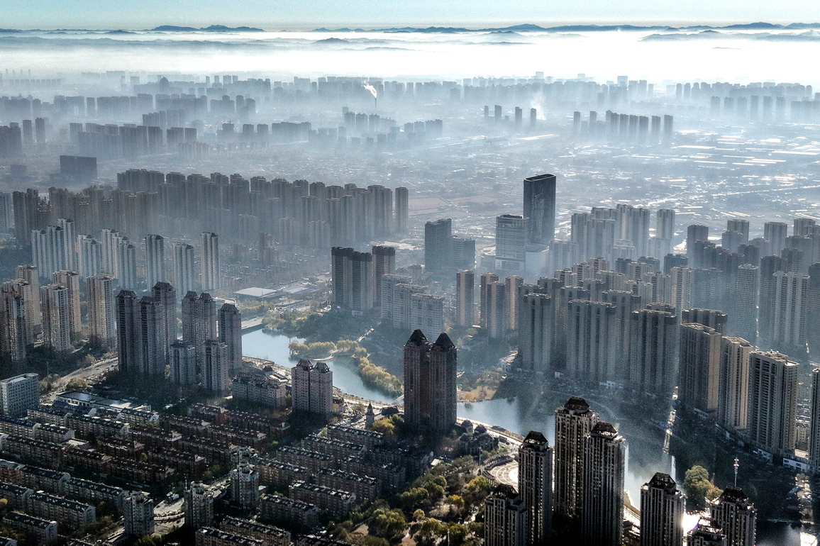 #CHINA-LIAONING-SHENYANG-MIST-CITY VIEW (CN)