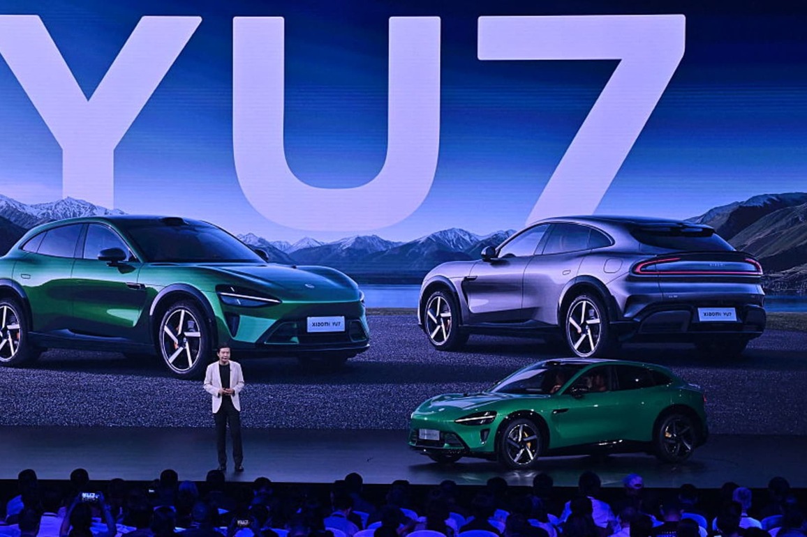 Xiaomi takes aim at Tesla's bestselling car in China with its longer-range YU7