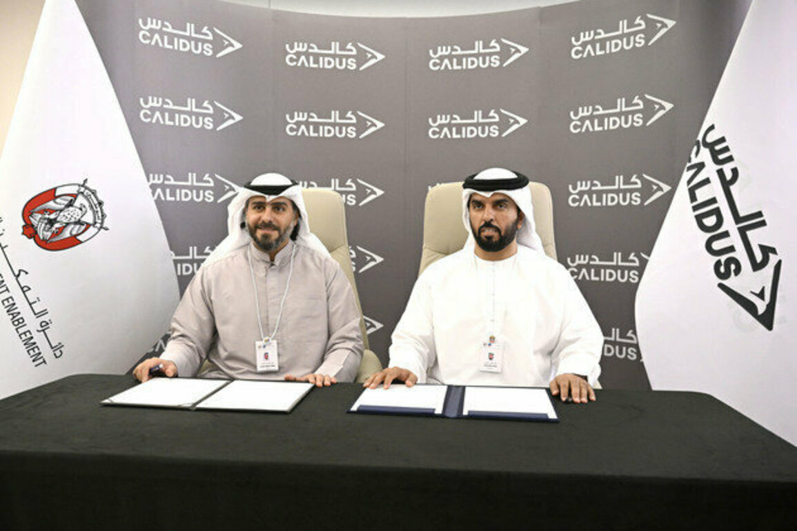 Abu Dhabi's Department of Government Enablement partners with Calidus Holding Group