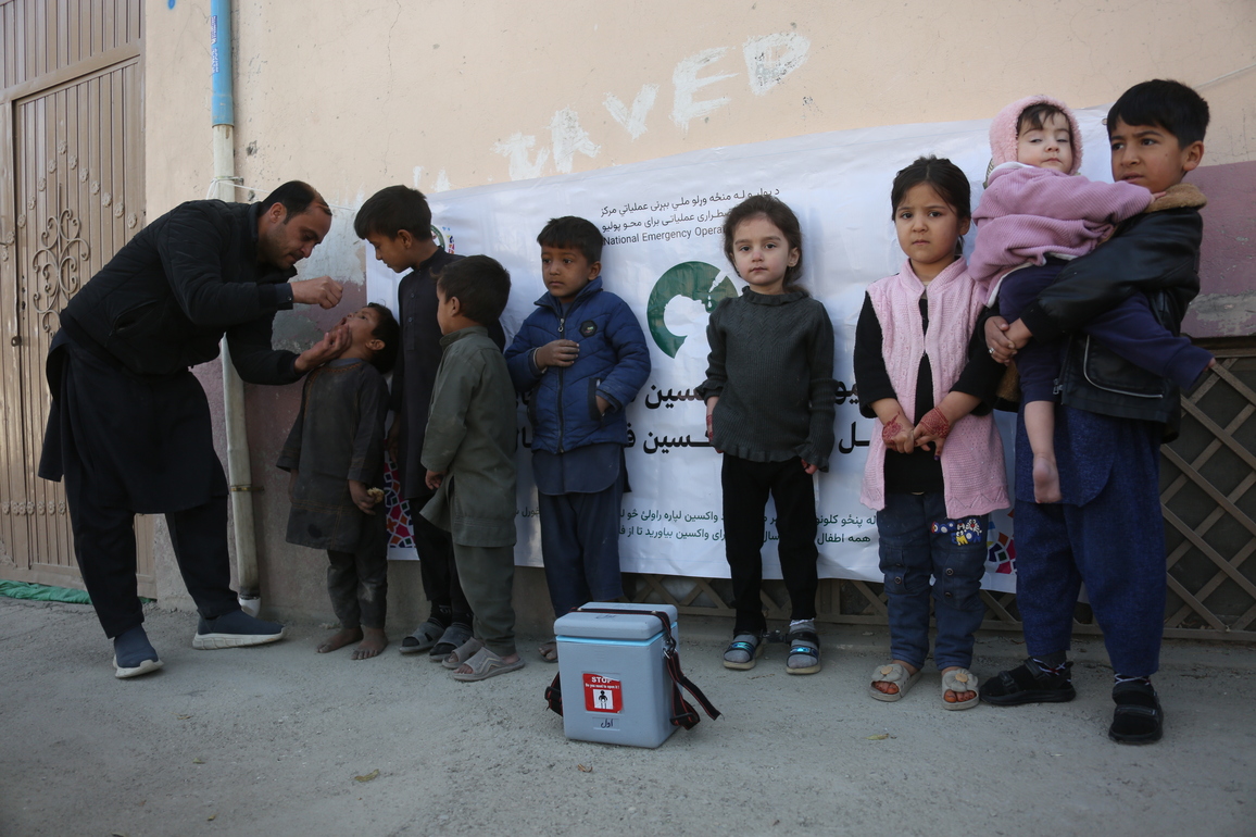 AFGHANISTAN-KABUL-POLIO VACCINATION