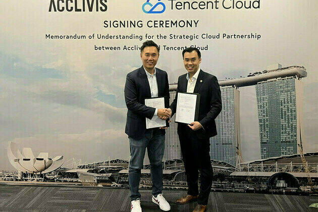 Tencent Cloud Teams Up with Acclivis To Offer Industry-Leading Cloud and ICT Offerings in Southeast Asia, the Chinese mainland and Hong Kong