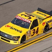 Emotional Layne Riggs wins Truck Series at Charlotte: 'Did it for Kyle'
