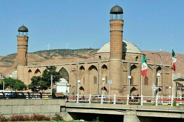 Saheb Alamr Mosque in Iran's Tabriz