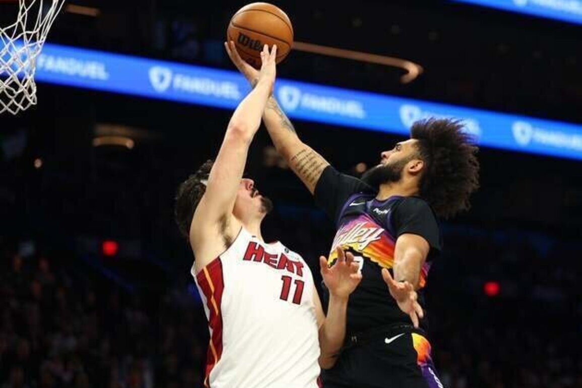 Heat beat travel logistics, Suns for road victory