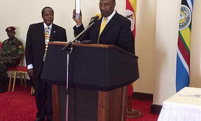 Rugunda sworn in as PM, sets out priorities Rugunda sworn in as PM, sets out priorities