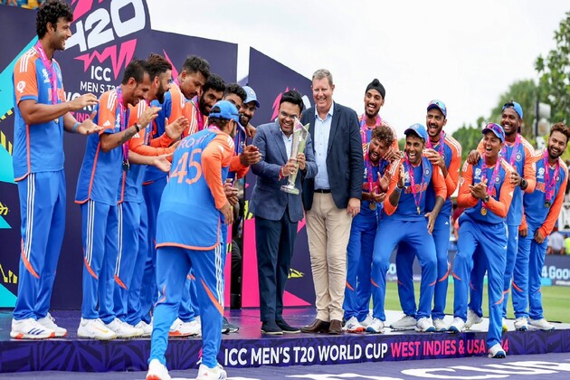 "Often seen in football match...": Rohit Sharma reveals origin of his T20 WC 2024 trophy celebration