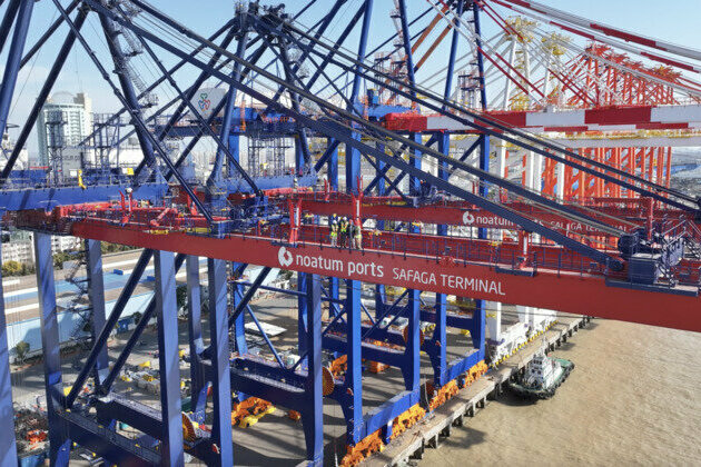 AD Ports Group prepares to receive Panamax cranes for new terminal in Egypt