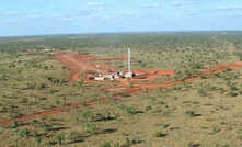 Drilling activity at Admiral Bay in Western Australia's north