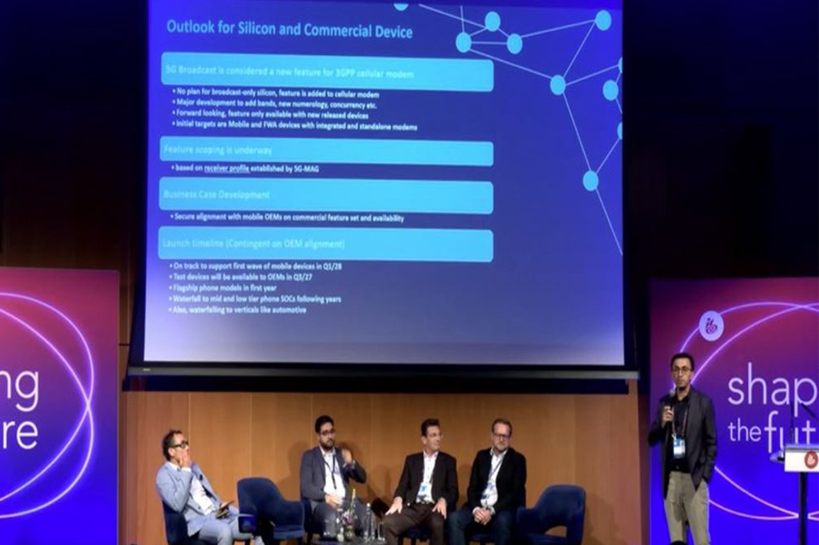 India semiconductor chip shines at IBC Amsterdam as 5G Broadcast chips delayed till 2028