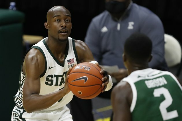 Loyer leads Spartans past short-handed Eagles in opener