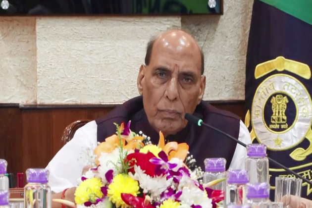 "Refugee influx, illegal migrants make coastal security challenging": Rajnath Singh at ICG Commanders' Conference