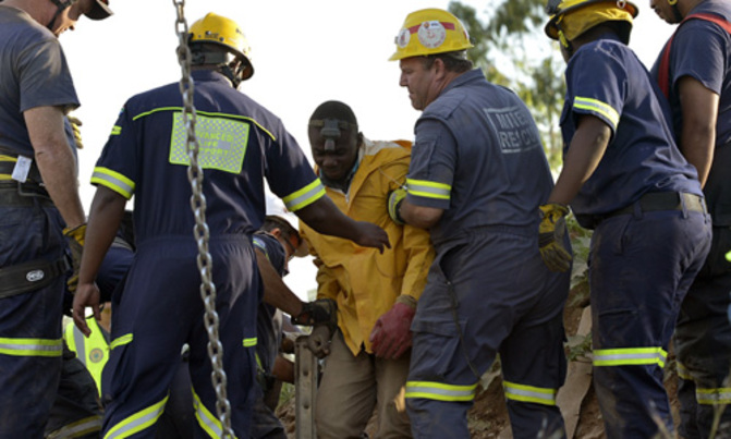 All trapped S.African miners rescued All trapped S.African miners rescued