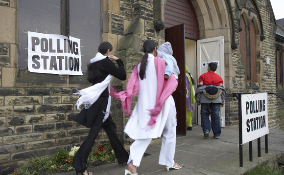 Polling station in marginal seat of West Dewbury, Yorkshire | Credit: iStock